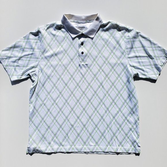 Joseph A. Banks Leadbetter Golf Polo Size L - Picture 2 of 7